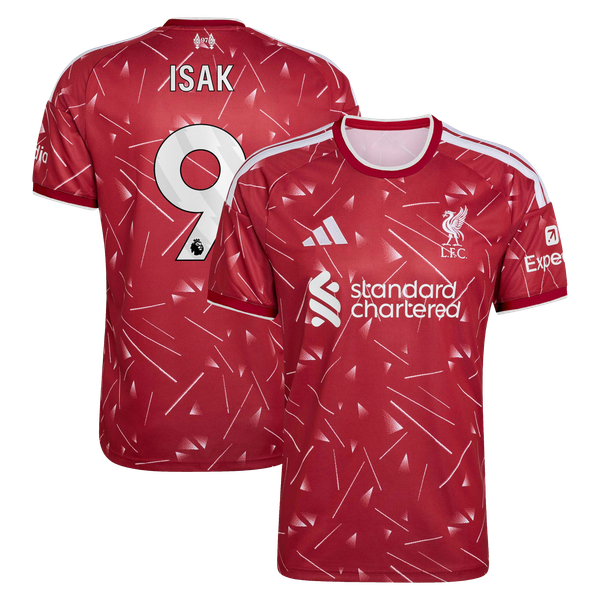 Maillot Liverpool adidas Domicile 26/27 avec flocage Isak 9