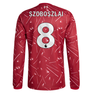 Maillot Liverpool adidas Domicile 26/27 - Manches longues avec flocage Szoboszlai 8, vue 4