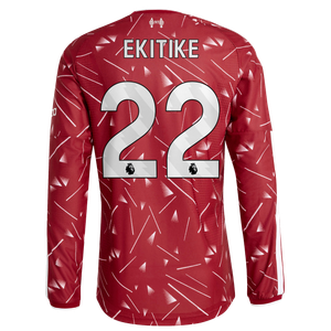 Maillot Authentique Liverpool adidas Domicile 26/27 - Manches longues avec flocage Ekitike 22, vue 4