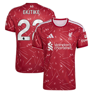 Maillot Liverpool adidas Domicile 26/27 avec flocage Ekitike 22, vue 2