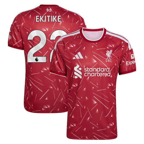 Maillot Liverpool adidas Domicile 26/27 avec flocage Ekitike 22