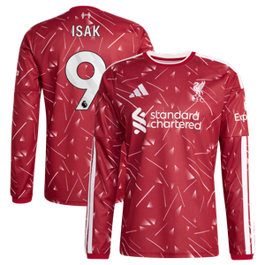 Maillot Liverpool adidas Domicile 26/27 - Manches longues avec flocage Isak 9, vue 1