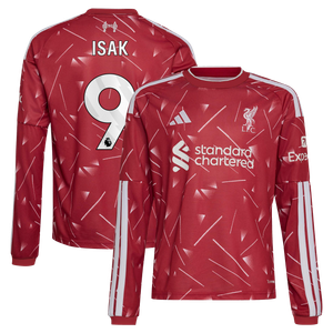 Maillot Liverpool adidas Domicile 26/27 - Enfant - Manches longues avec flocage Isak 9, vue 2