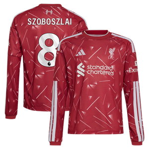 Maillot Liverpool adidas Domicile 26/27 - Enfant - Manches longues avec flocage Szoboszlai 8, vue 1