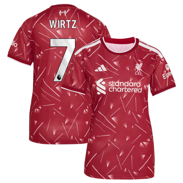 Maillot Liverpool adidas Domicile 26/27 - Femmes avec flocage Wirtz 7