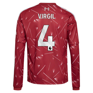Maillot Liverpool adidas Domicile 26/27 - Enfant - Manches longues avec flocage Virgil 4, vue 4