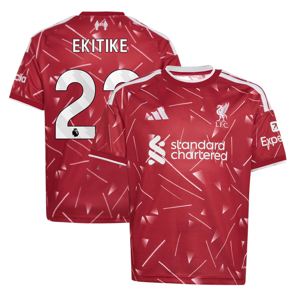 Maillot Liverpool adidas Domicile 26/27 - Enfant avec flocage Ekitike 22