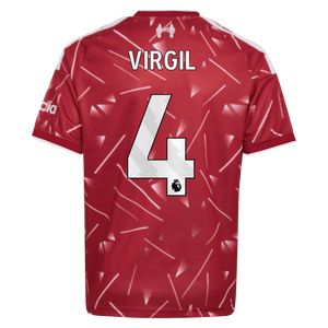 Maillot Liverpool adidas Domicile 26/27 - Enfant avec flocage Virgil 4, vue 4