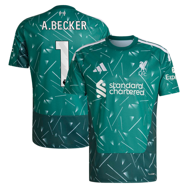 Maillot de gardien de but domicile adidas Liverpool 2026-27 - Manches longues avec flocage A.Becker 1