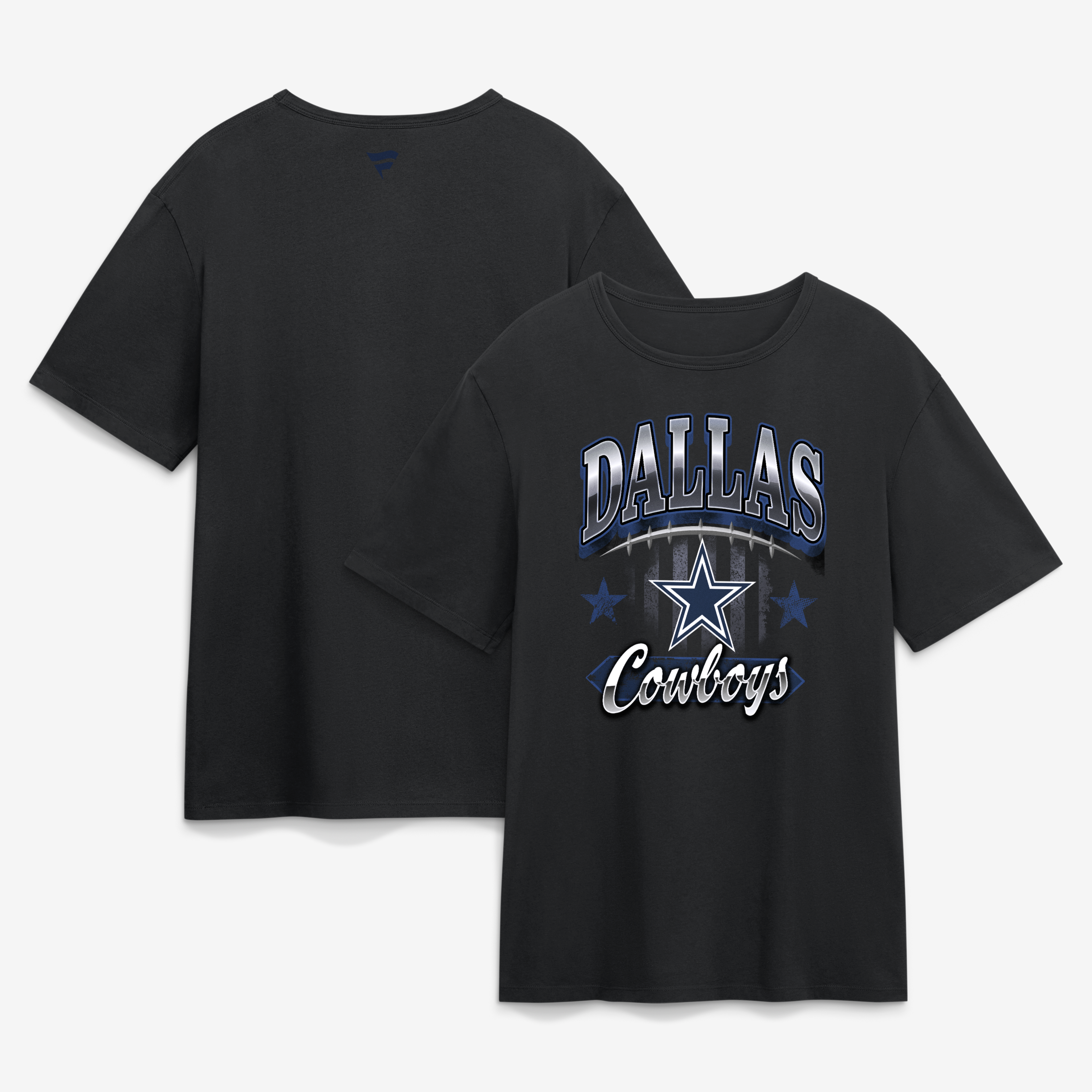 Men's Black Dallas Cowboys Americana T-Shirt