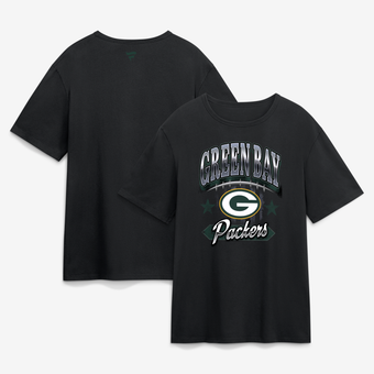 Men's Black Green Bay Packers Americana T-Shirt