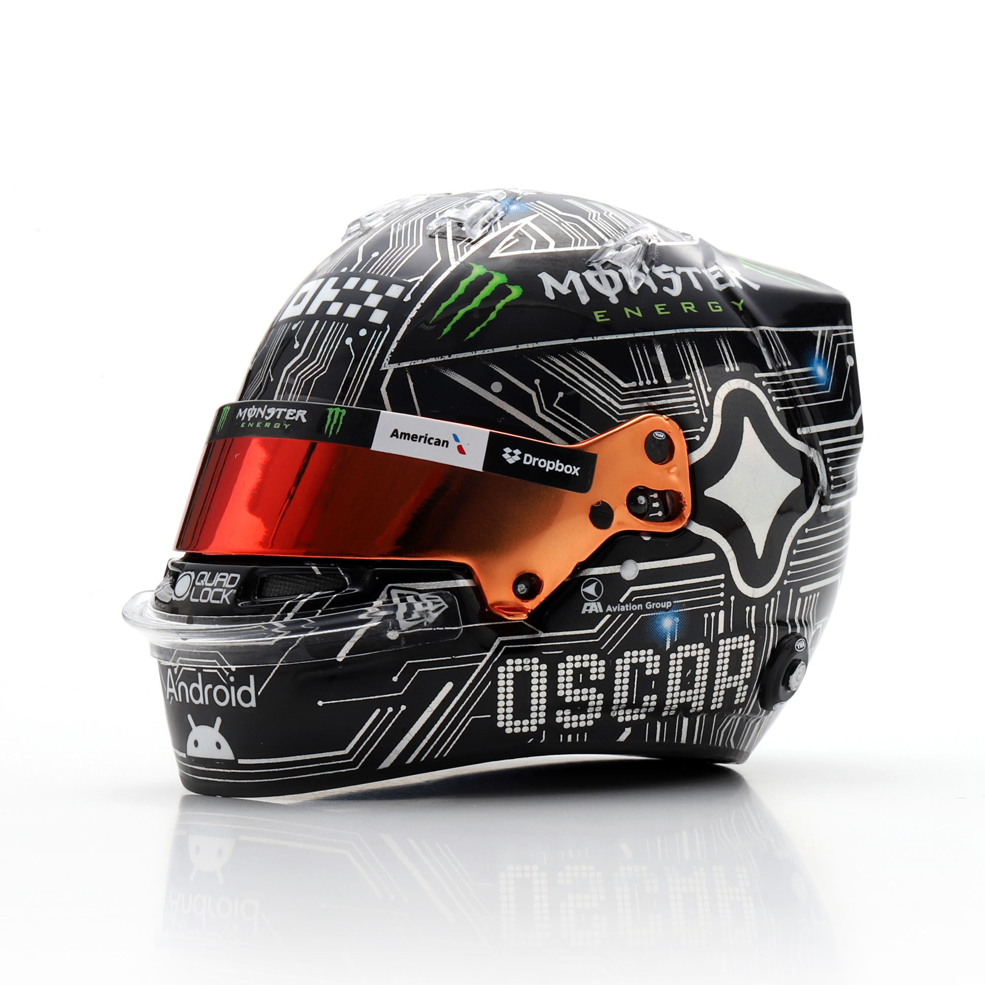 Spark Models McLaren F1 Team Oscar Piastri 1:5 Scale Replica Helmet