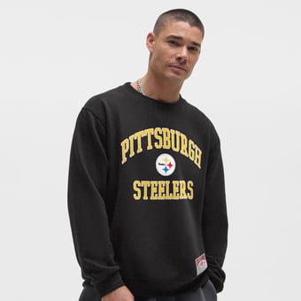 Men's lululemon  Black Pittsburgh Steelers Graphic Steady State Sweatshirt