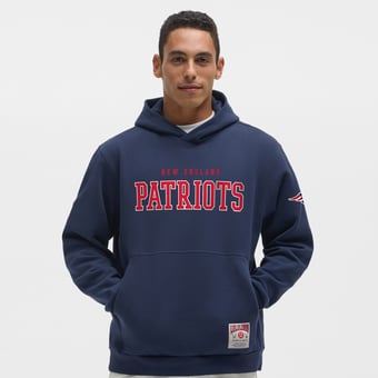 Men's lululemon Midnight Shadow New England Patriots Steady State Pullover Hoodie