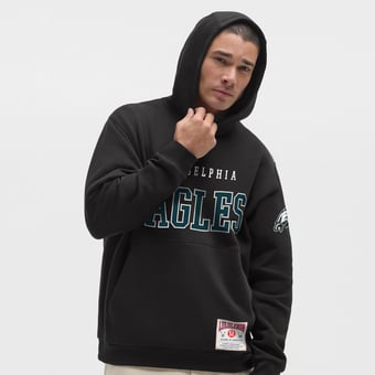 Men's lululemon Black Philadelphia Eagles Steady State Pullover Hoodie