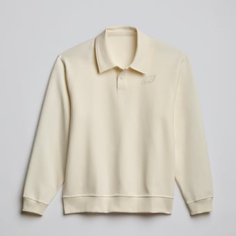 Men's lululemon  Coconut Ivory Philadelphia Eagles Grand Standard Long Sleeve Polo
