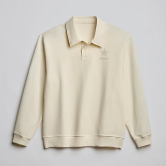 Men's lululemon  Coconut Ivory Dallas Cowboys Grand Standard Long Sleeve Polo