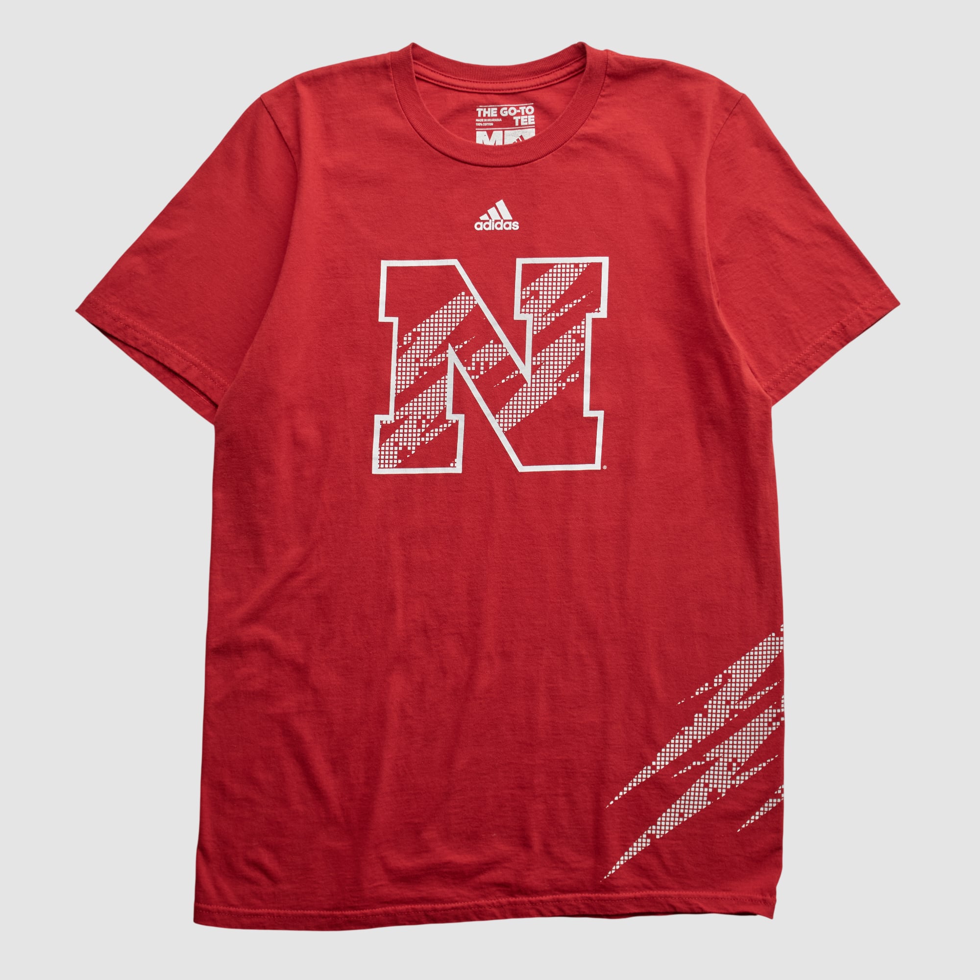 Nebraska Huskers Adidas 2010s T-shirt - Red - S by Fanatics Real Vintage