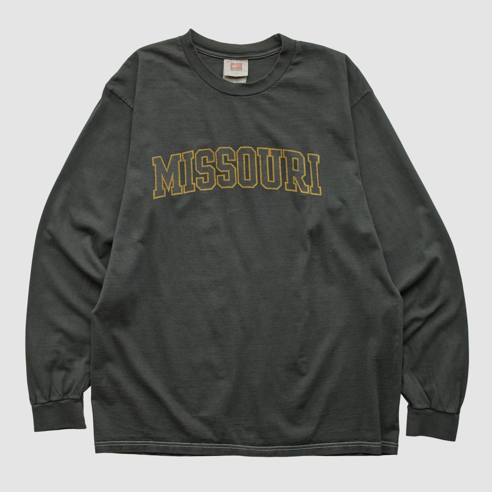 Missouri Tigers Nike 2000s Long Sleeve T-shirt - Black - M by Fanatics Real Vintage