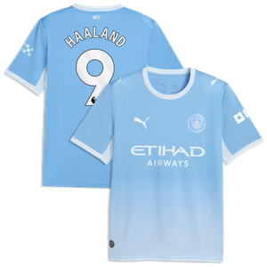 Maillot Domicile Manchester City PUMA 26/27 avec flocage Haaland 9, vue 2