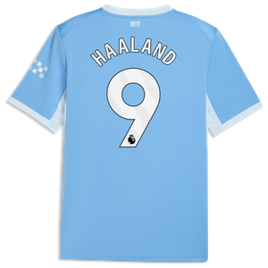 Maillot Domicile Manchester City PUMA 26/27 avec flocage Haaland 9, vue 4