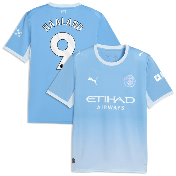 Maillot Domicile Manchester City PUMA 26/27 avec flocage Haaland 9