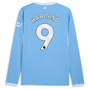 Maillot Domicile Manchester City PUMA 26/27 - Manches longues avec flocage Haaland 9, vue 4