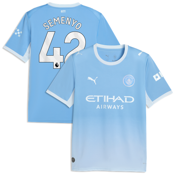 Maillot Domicile Manchester City PUMA 26/27 avec flocage Semenyo 42