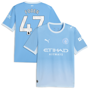Maillot Domicile Manchester City PUMA 26/27 avec flocage Foden 47, vue 1