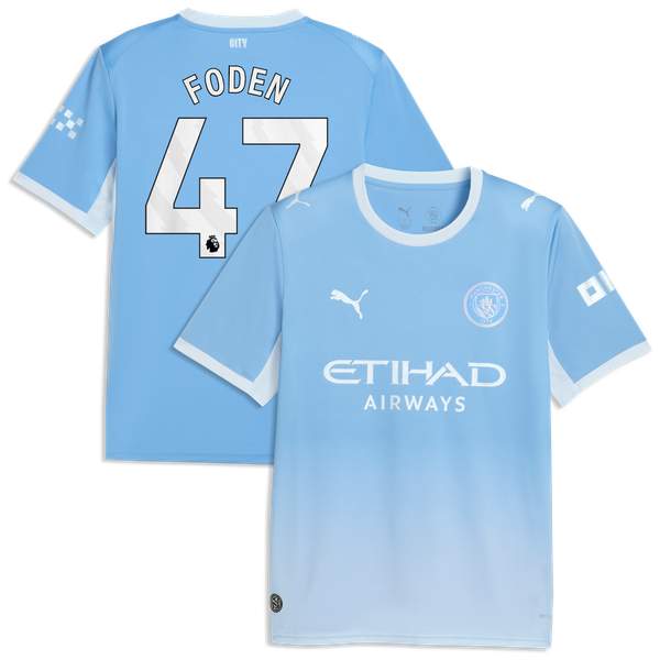 Maillot Domicile Manchester City PUMA 26/27 avec flocage Foden 47