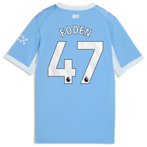 Maillot Domicile Manchester City PUMA 26/27 - Enfant avec flocage Foden 47, vue 4
