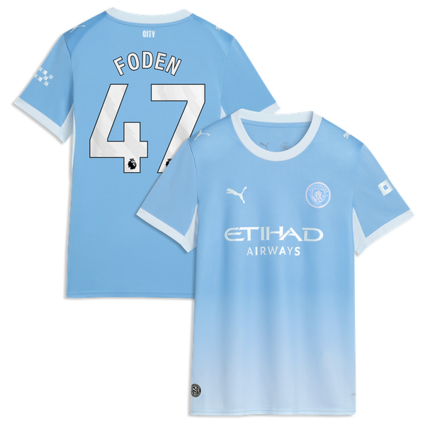 Maillot Domicile Manchester City PUMA 26/27 - Femme avec flocage Foden 47