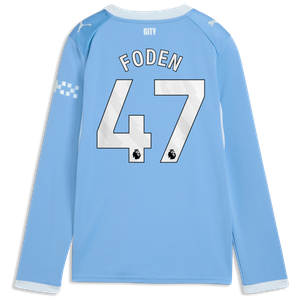 Maillot Domicile Manchester City PUMA 26/27 - Manches longues - Enfant avec flocage Foden 47, vue 4