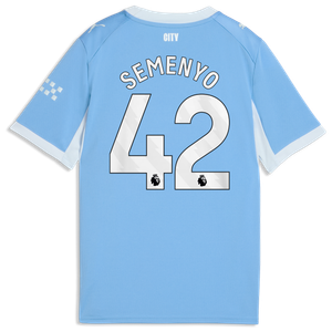 Maillot Domicile Manchester City PUMA 26/27 - Enfant avec flocage Semenyo 42, vue 4