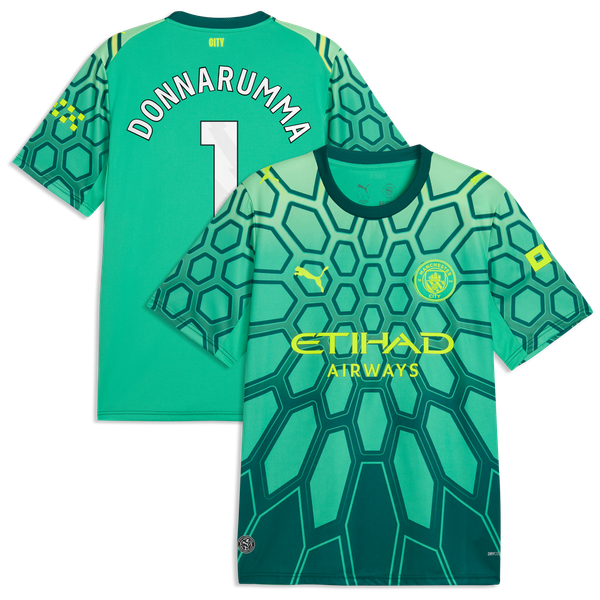 Maillot Gardien Manchester City PUMA 26/27 avec flocage Donnarumma 1