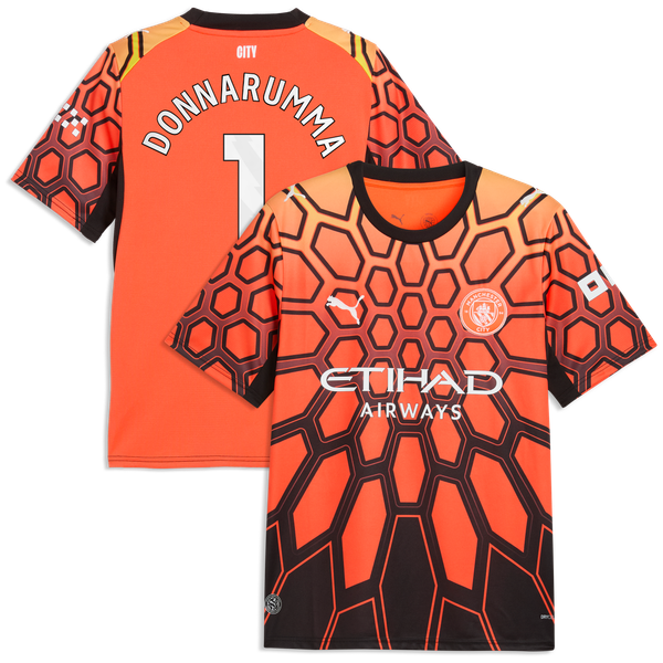 Maillot Gardien Manchester City PUMA 26/27 avec flocage Donnarumma 1