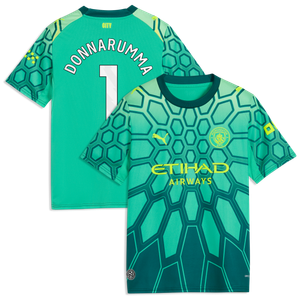 Maillot Gardien Manchester City PUMA 26/27 - Enfant avec flocage Donnarumma 1, vue 2