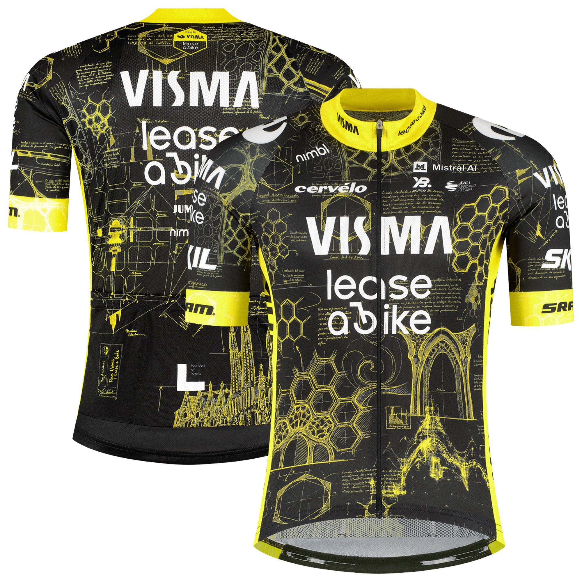 Maglia replica TDF Team Lease A Bike 2026 - Bambini