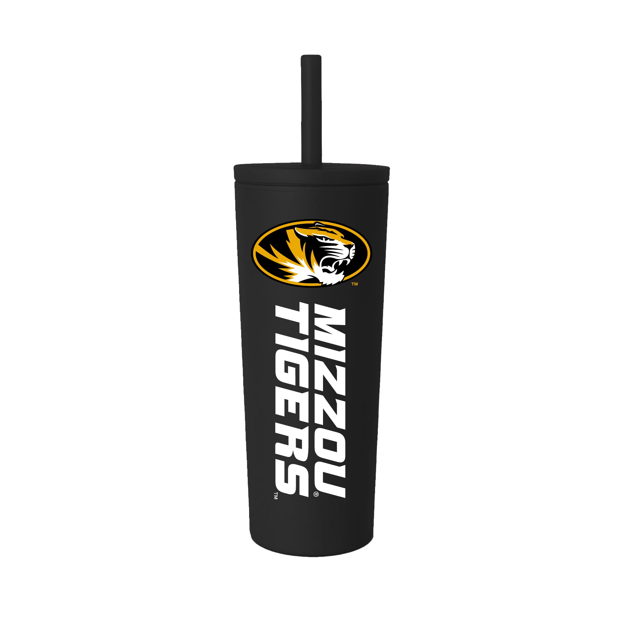 Missouri Tigers 24oz. No Spill Straw Tumbler