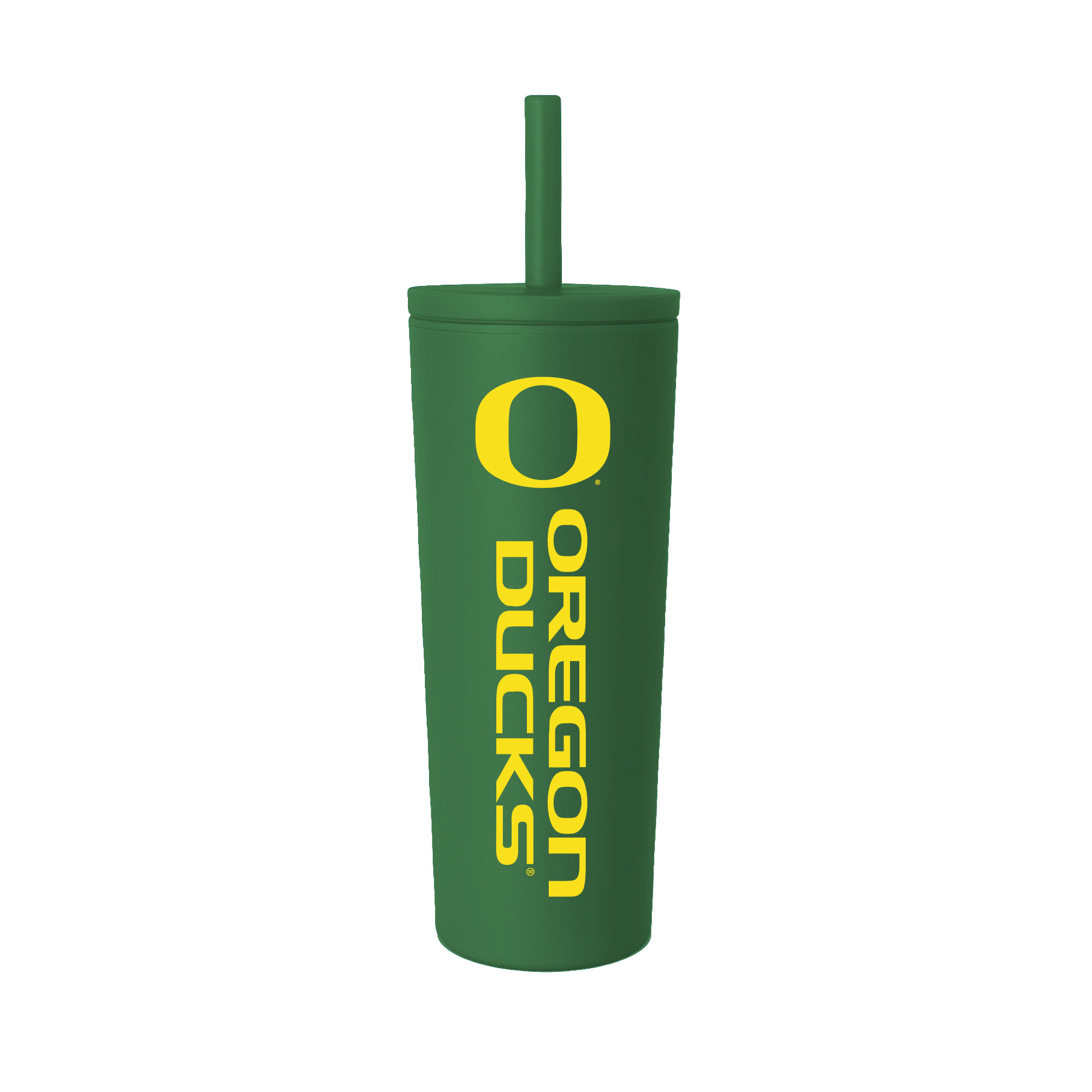 Oregon Ducks 24oz. No Spill Straw Tumbler