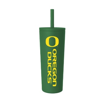 Oregon Ducks 24oz. No Spill Straw Tumbler