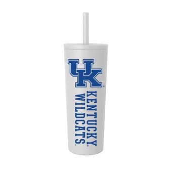 Kentucky Wildcats 24oz. No Spill Straw Tumbler