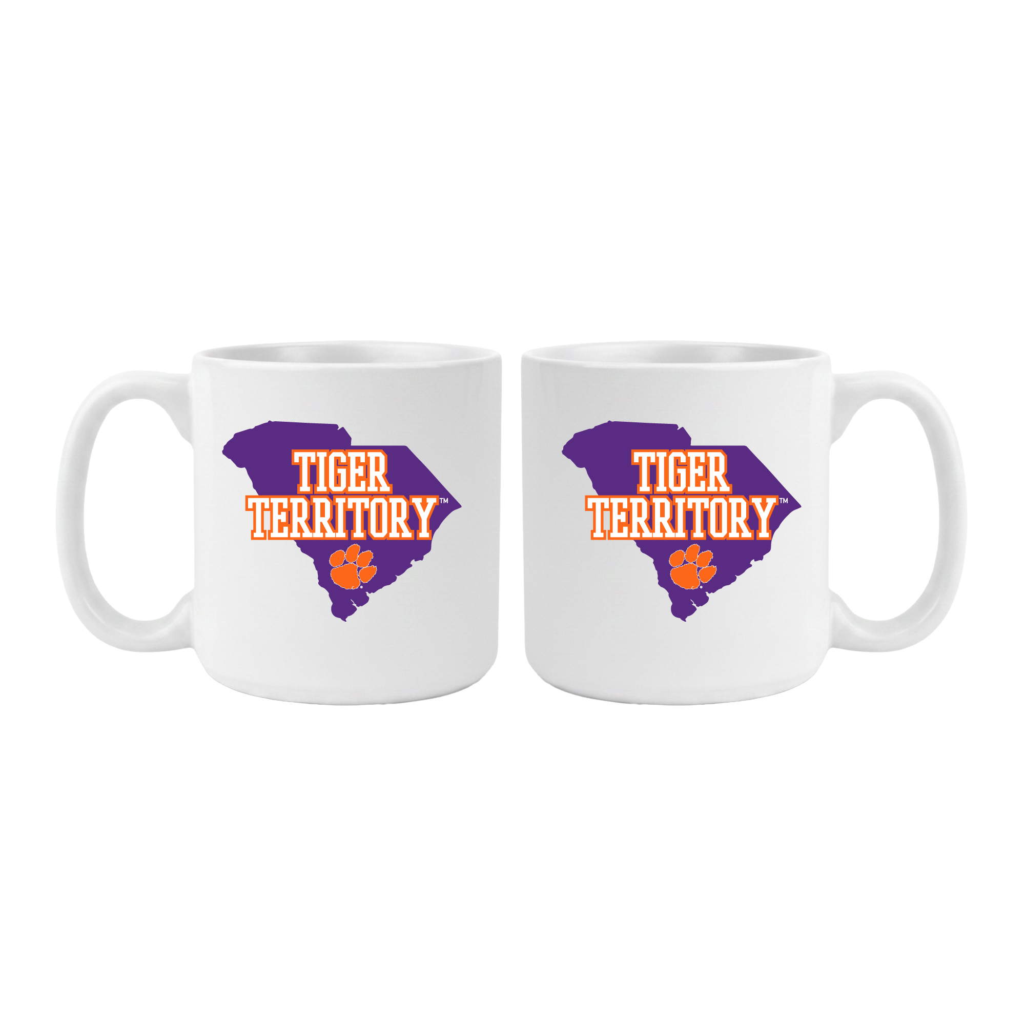 Clemson Tigers 20oz. My State 2-Pack Mug Set
