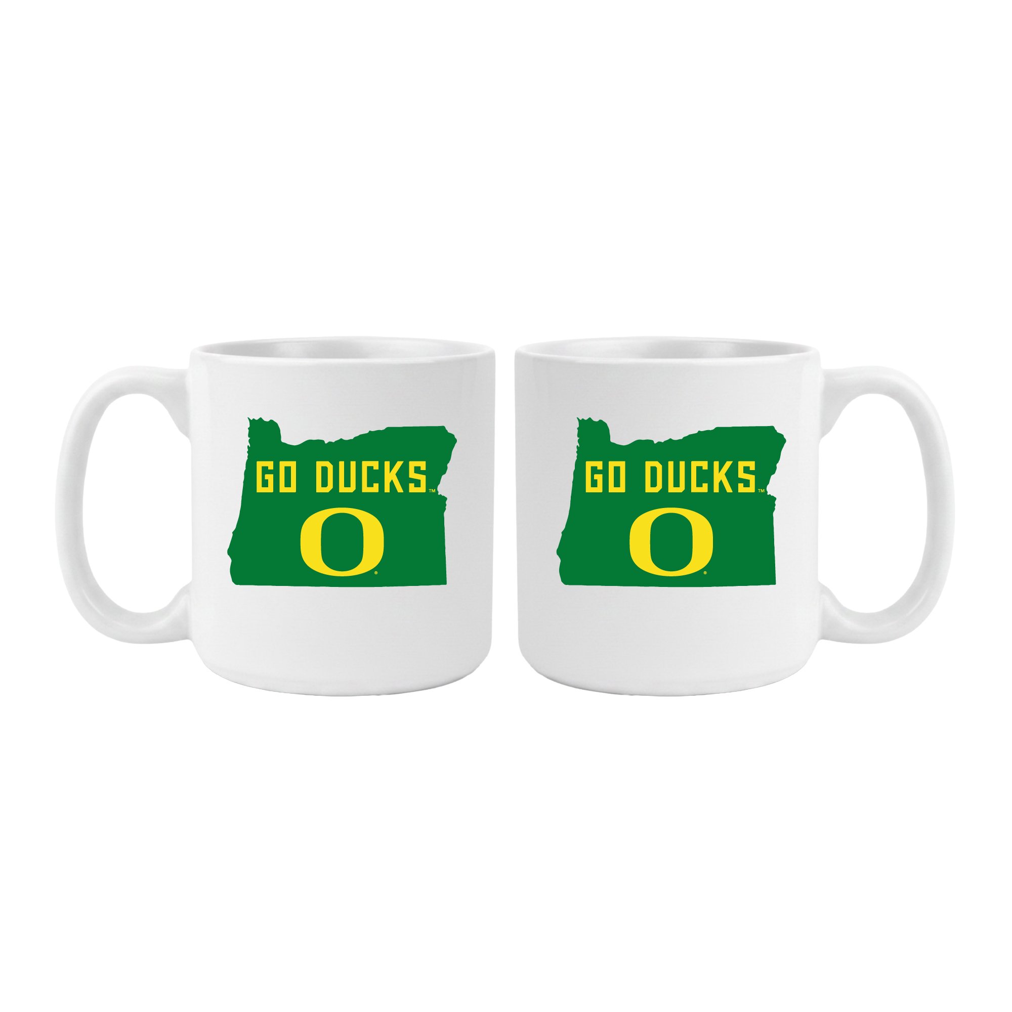 Oregon Ducks 20oz. My State 2-Pack Mug Set