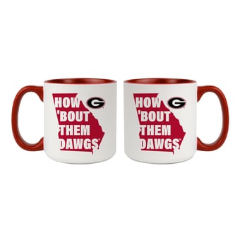 Georgia Bulldogs 20oz. My State 2-Pack Mug Set