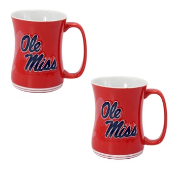 Indigo Falls  Ole Miss Rebels Core Barista Mug Set of 2