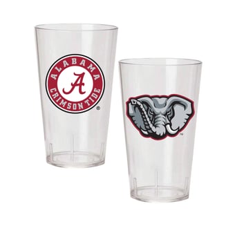 Alabama Crimson Tide 24oz. Two-Pack Tritan Tumbler Set