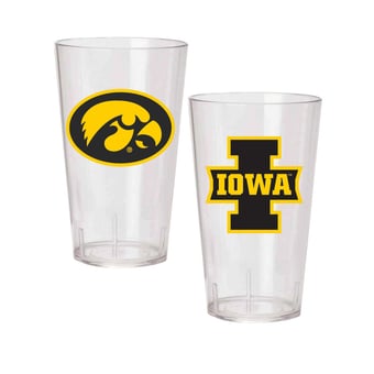 Iowa Hawkeyes 24oz. Two-Pack Tritan Tumbler Set