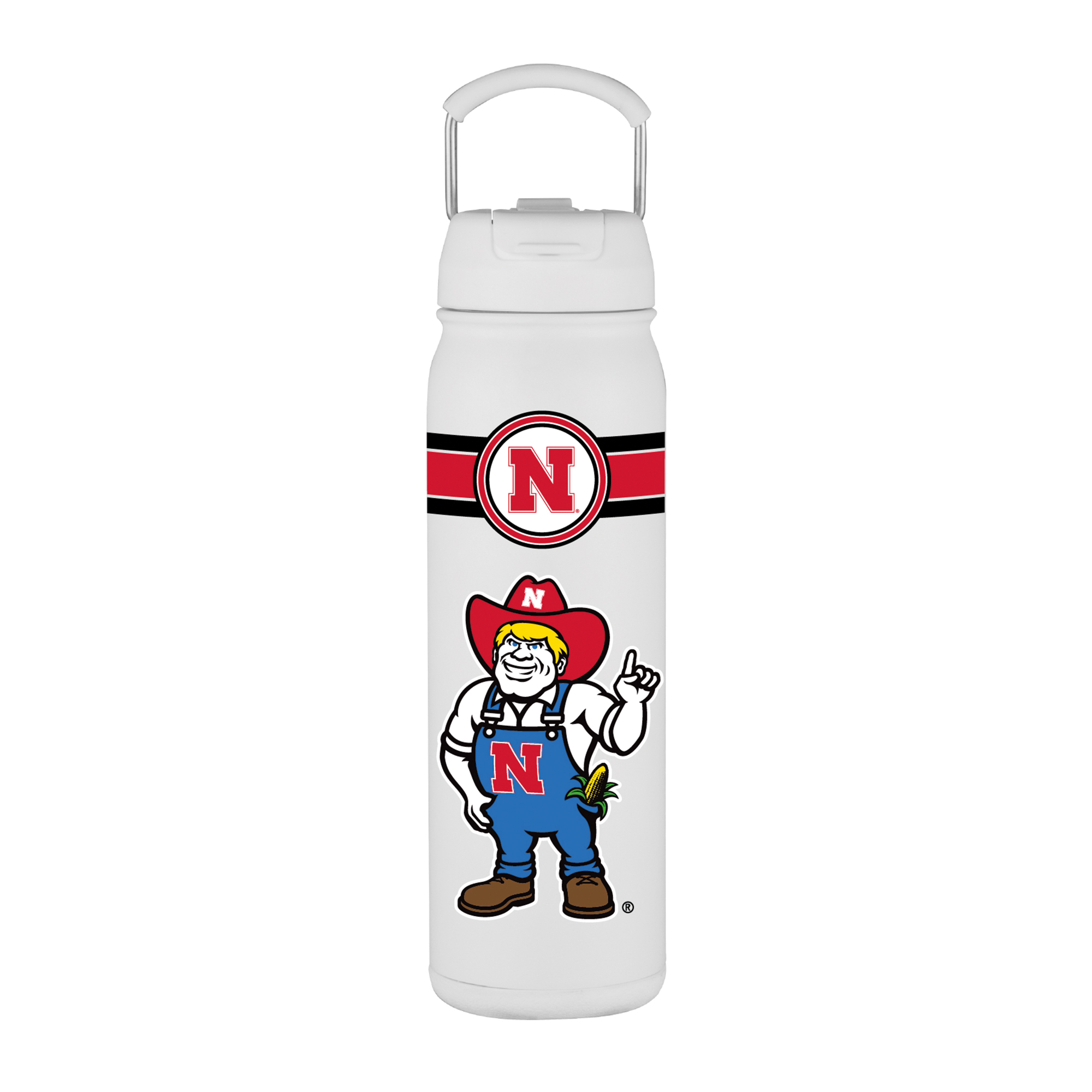 Nebraska Huskers 24oz. Triple Option Bottle