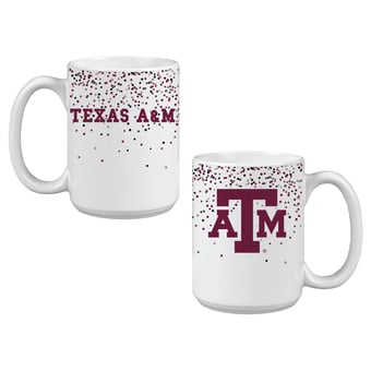 Indigo Falls Texas A&M Aggies Confetti Mug - Set of 2